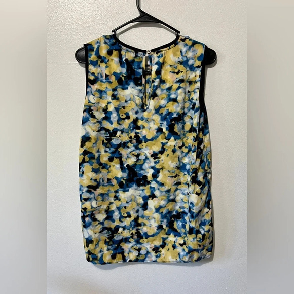 Calvin Klein Jeans Printed Sleeveless Blouse - Small - Picture 3 of 6